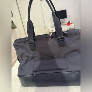 Beis blue weekender bag